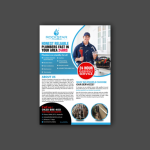 ROCKSTAR PLUMBING | Design de Flyer par Schöpfer