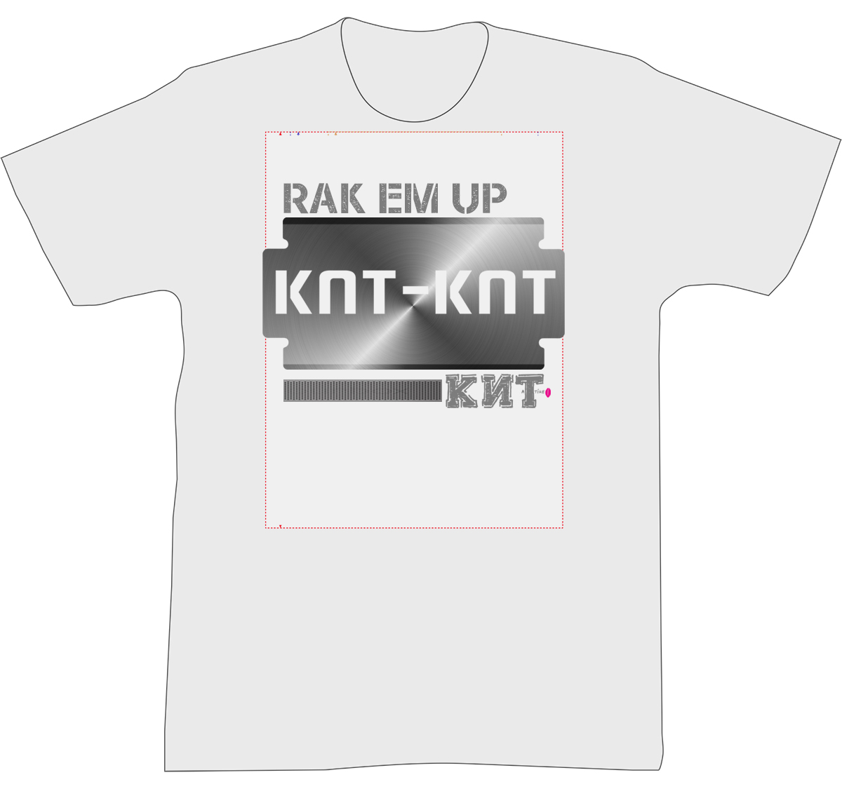 T-Shirt-Design von creative gravity für KNT attire | Design #20388214
