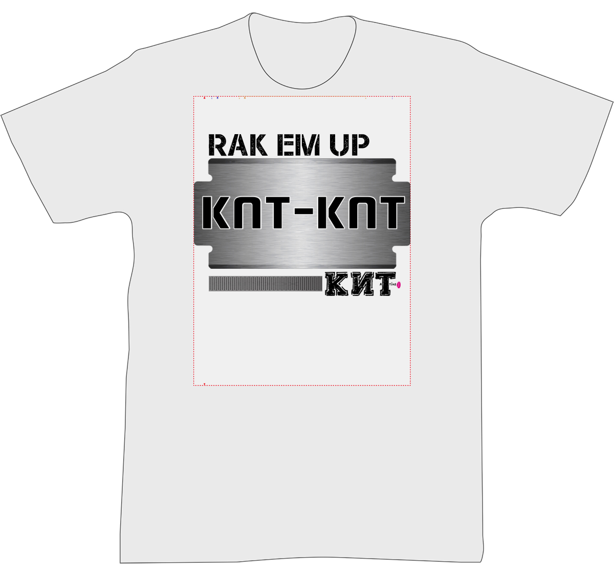 Diseño de Camiseta por creative gravity para KNT attire | Diseño #20388283