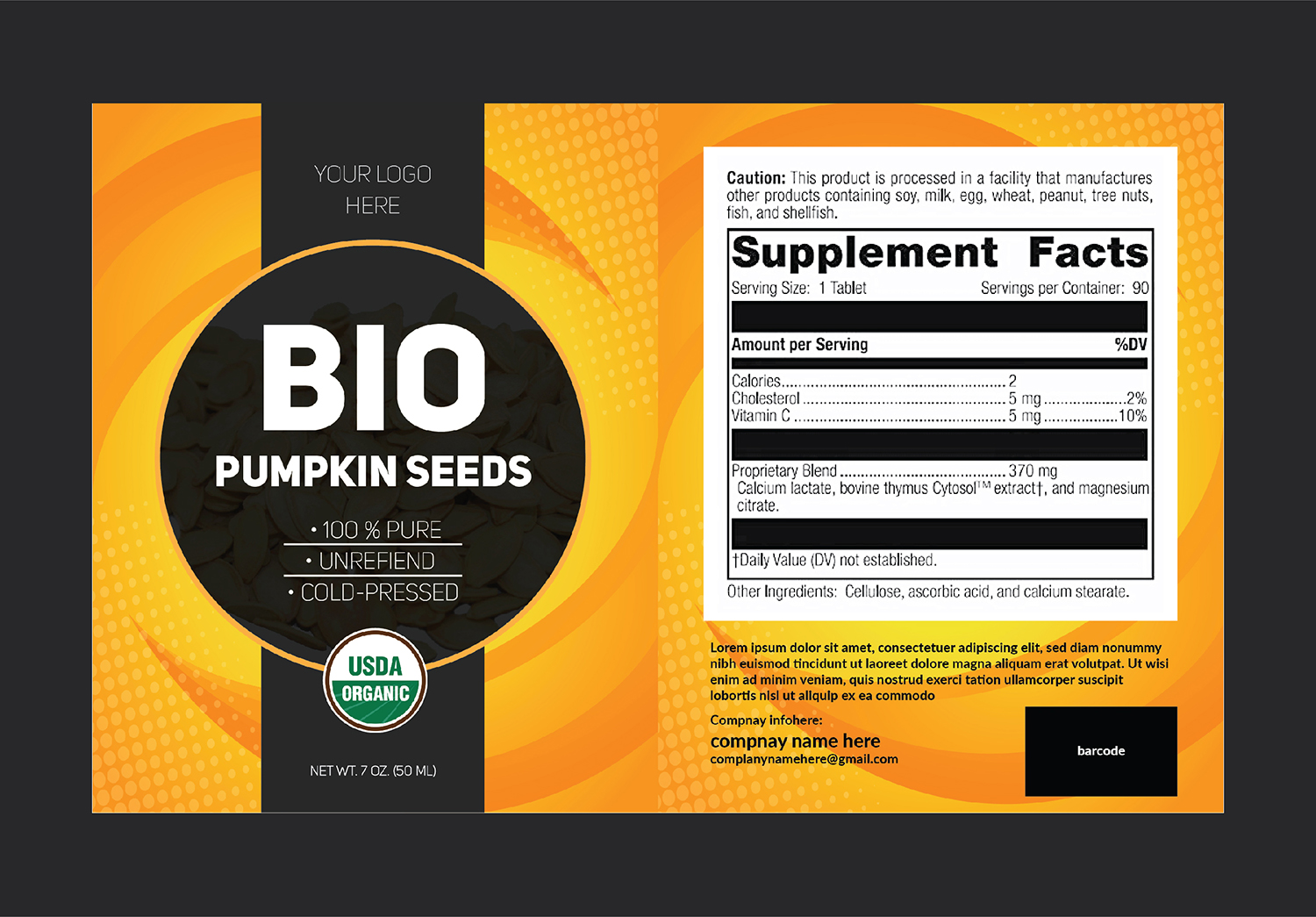 Label Design by Deziners Zone for this project | Design #20383000
