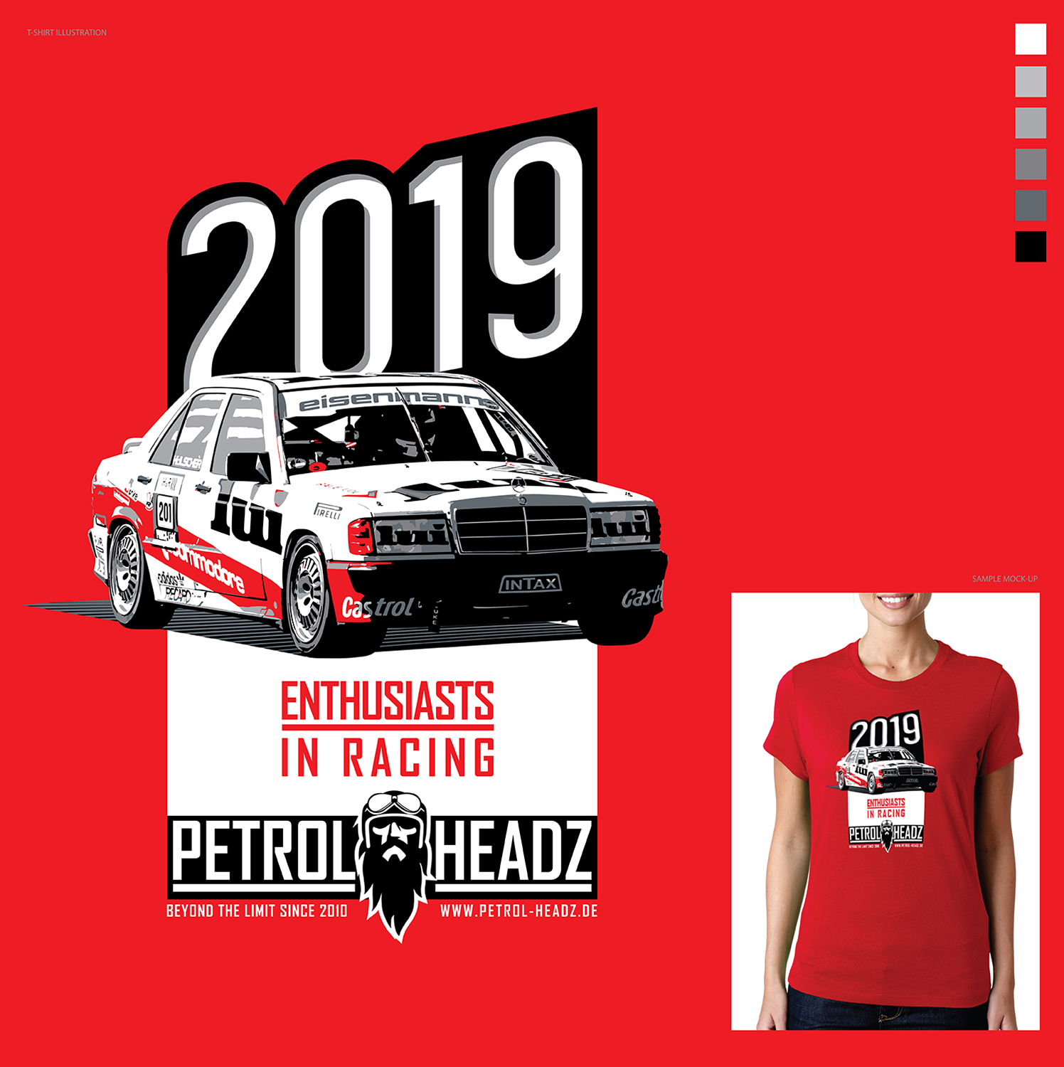 Illustration-Design von DAVIDEZIGN für petrol headz | Design #20383739