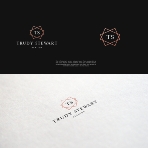 Trudy Stewart Realtor | Logo Design by lorixart