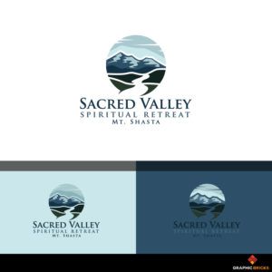 Sacred Valley Spiritual Retreat- Mt. Shasta | Logo-Design von Graphic Bricks