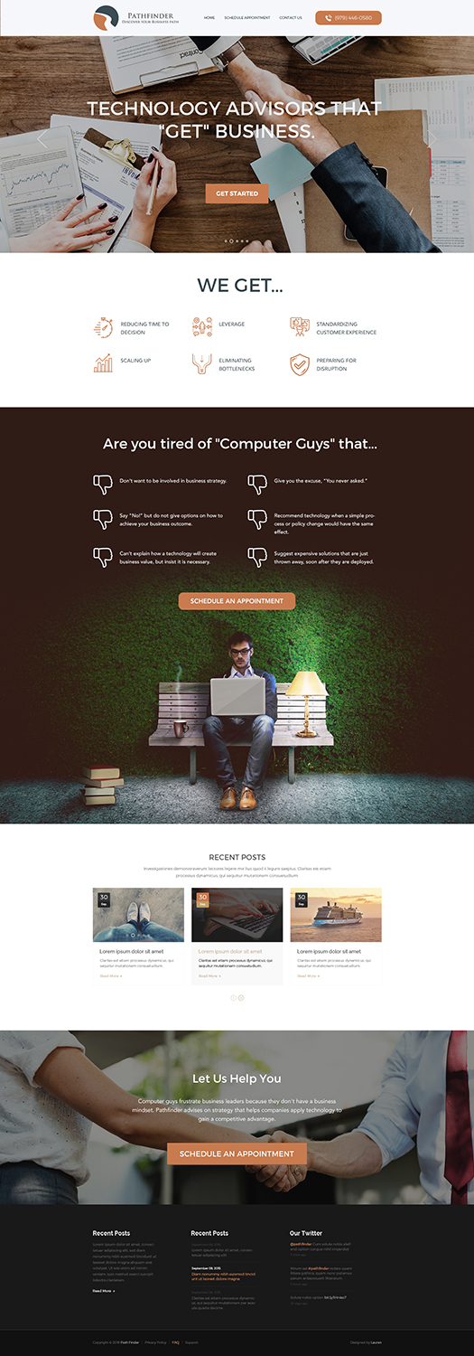 Web Design by Lauren for TechBundle | Design #20432358
