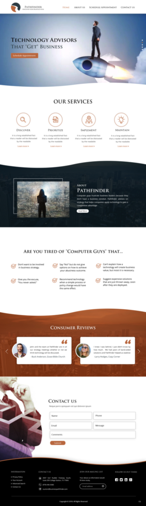 Web Design by pb for TechBundle | Design #20373739