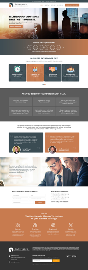 Wordpress Design for my Consulting Company | Web Design by lemosys infotech