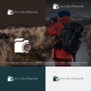 Logo Design by zatsukiki for out & About Photography | Design: #20387705