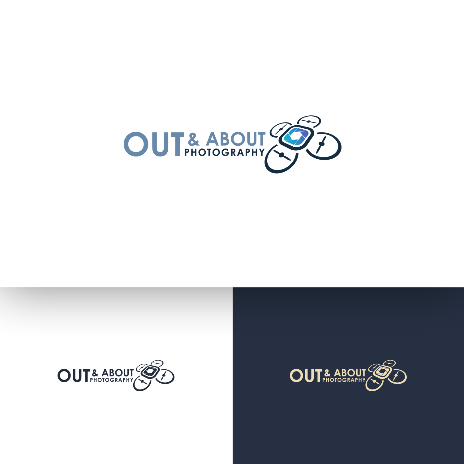 Logo Design by M6G for out & About Photography | Design #20430572