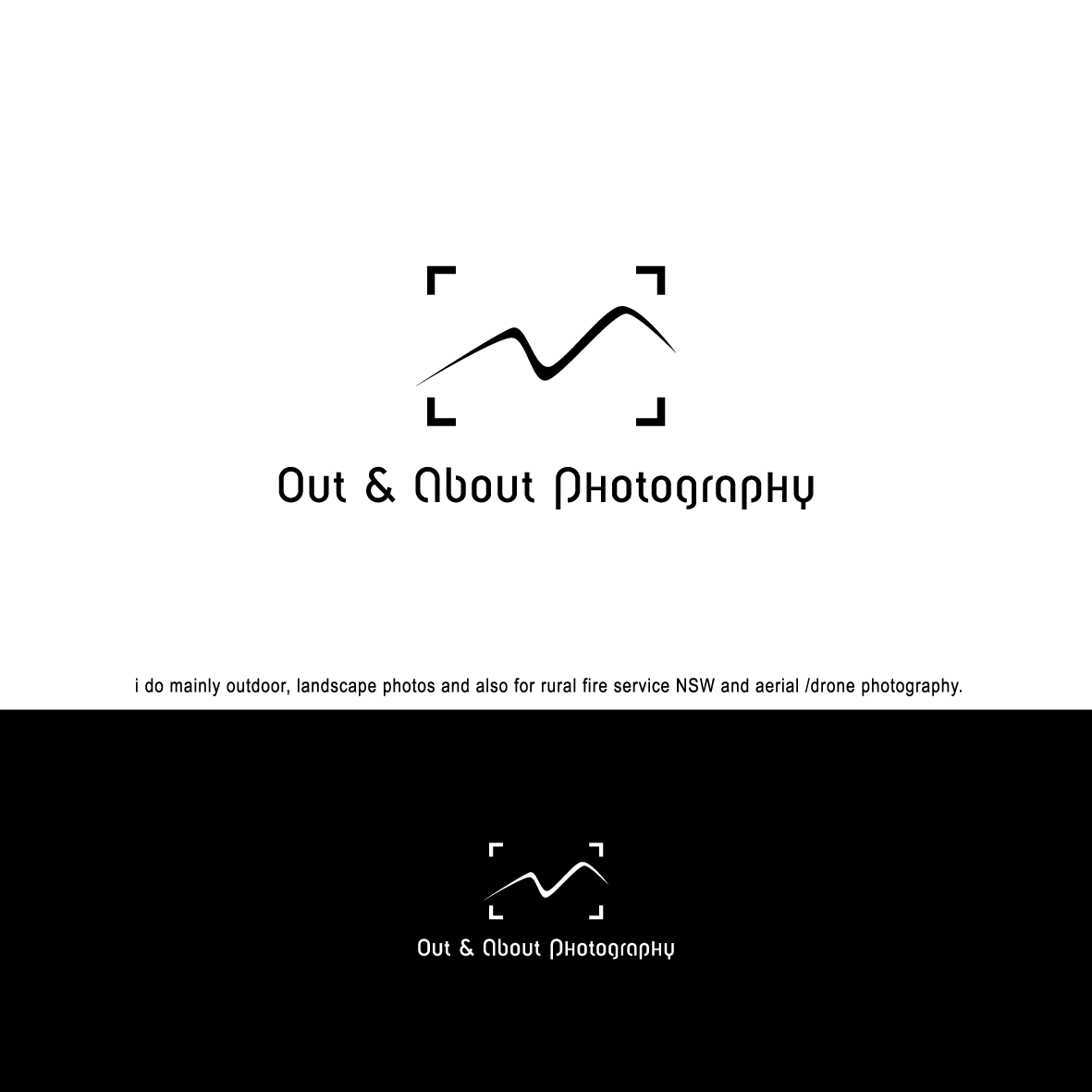 Logo Design by Mungbejotok for out & About Photography | Design #20410292