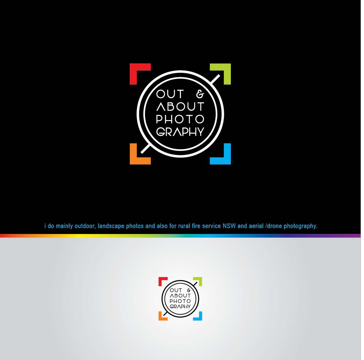 Logo Design by Mungbejotok for out & About Photography | Design #20631373