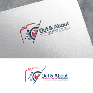 Logo Design by Farooq Zahid for out & About Photography | Design: #20412118