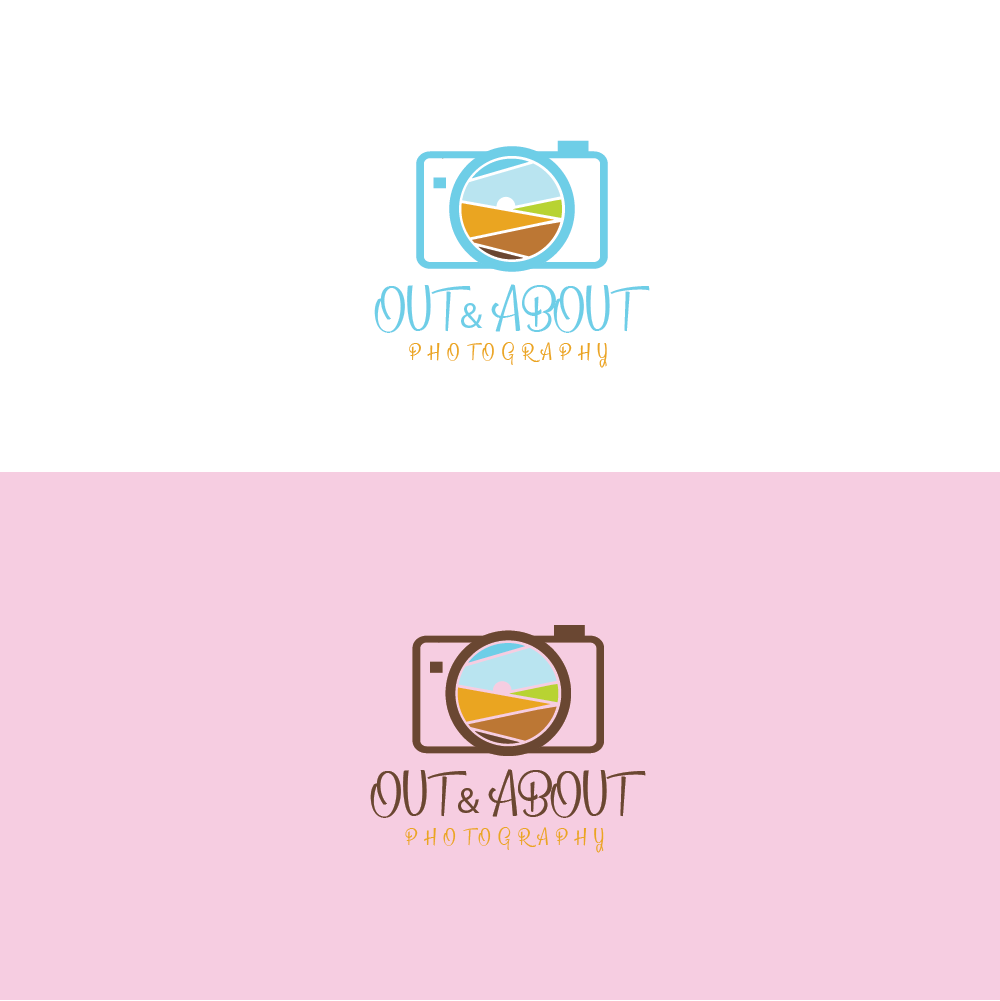 Logo Design by MiljanaSt for out & About Photography | Design #20384945