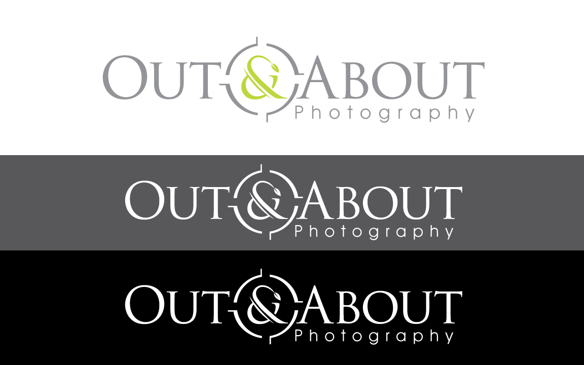 Logo Design by GODDREAMCREATION for out & About Photography | Design #20423953