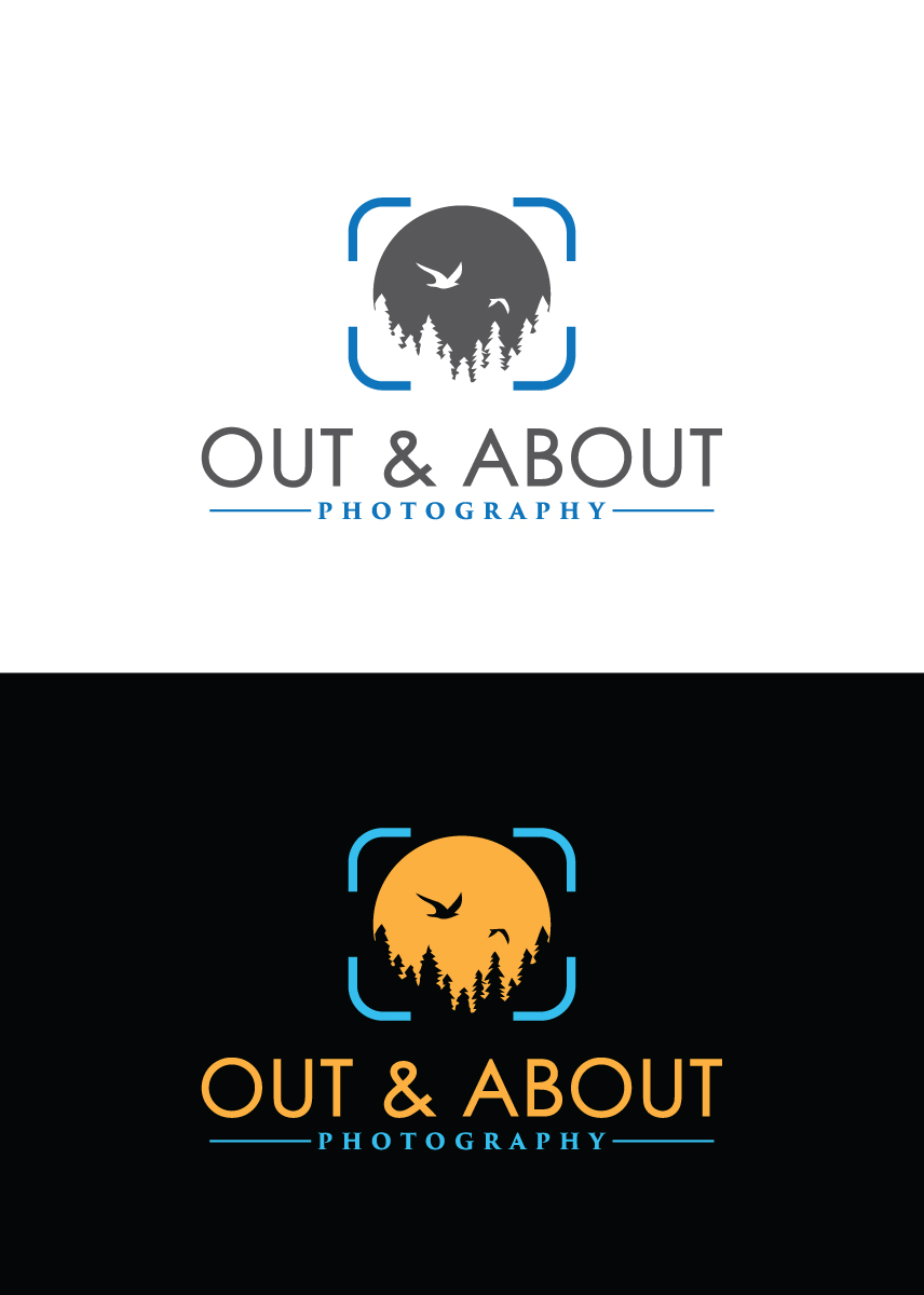 Logo Design by FireflyArt for out & About Photography | Design #20380780