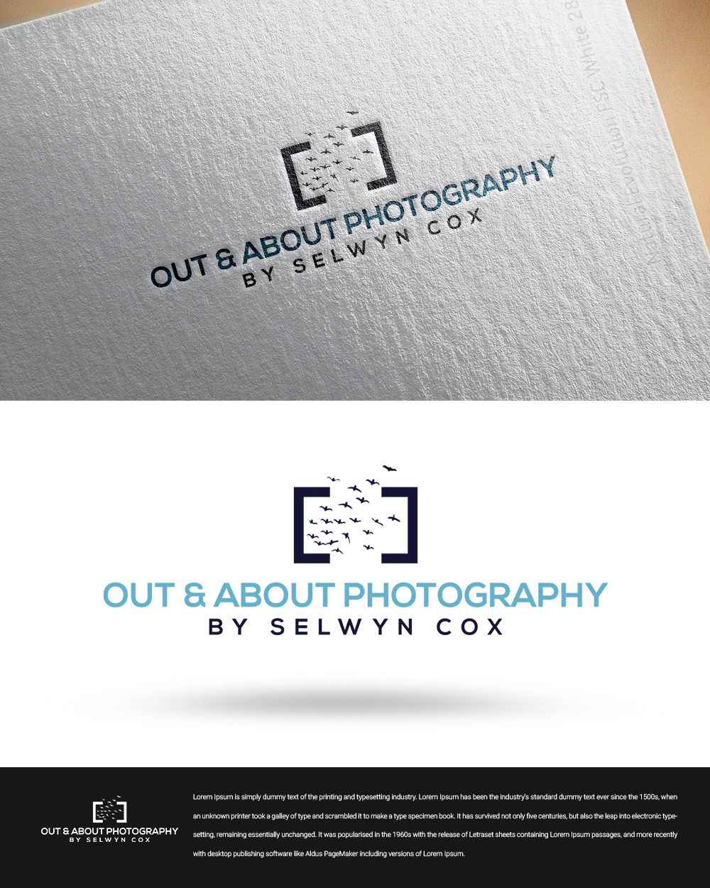 Logo Design by zingodesigns258 for out & About Photography | Design #20381040