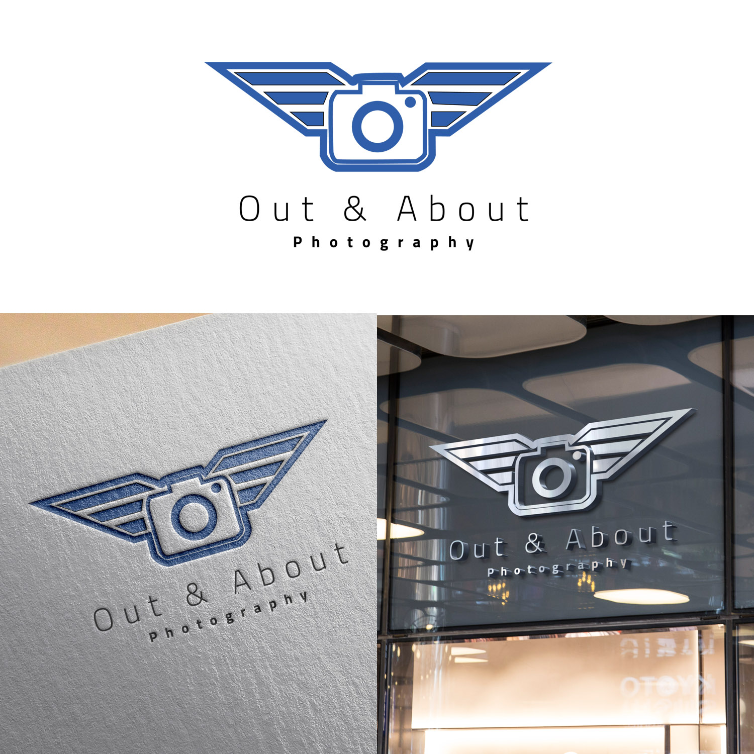 Logo-Design von BOLBOL 2 für out & About Photography | Design #20431316