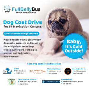 Dog Coat Drive for San Francisco Homeless Pets | Diseño de Flyer por sun_design