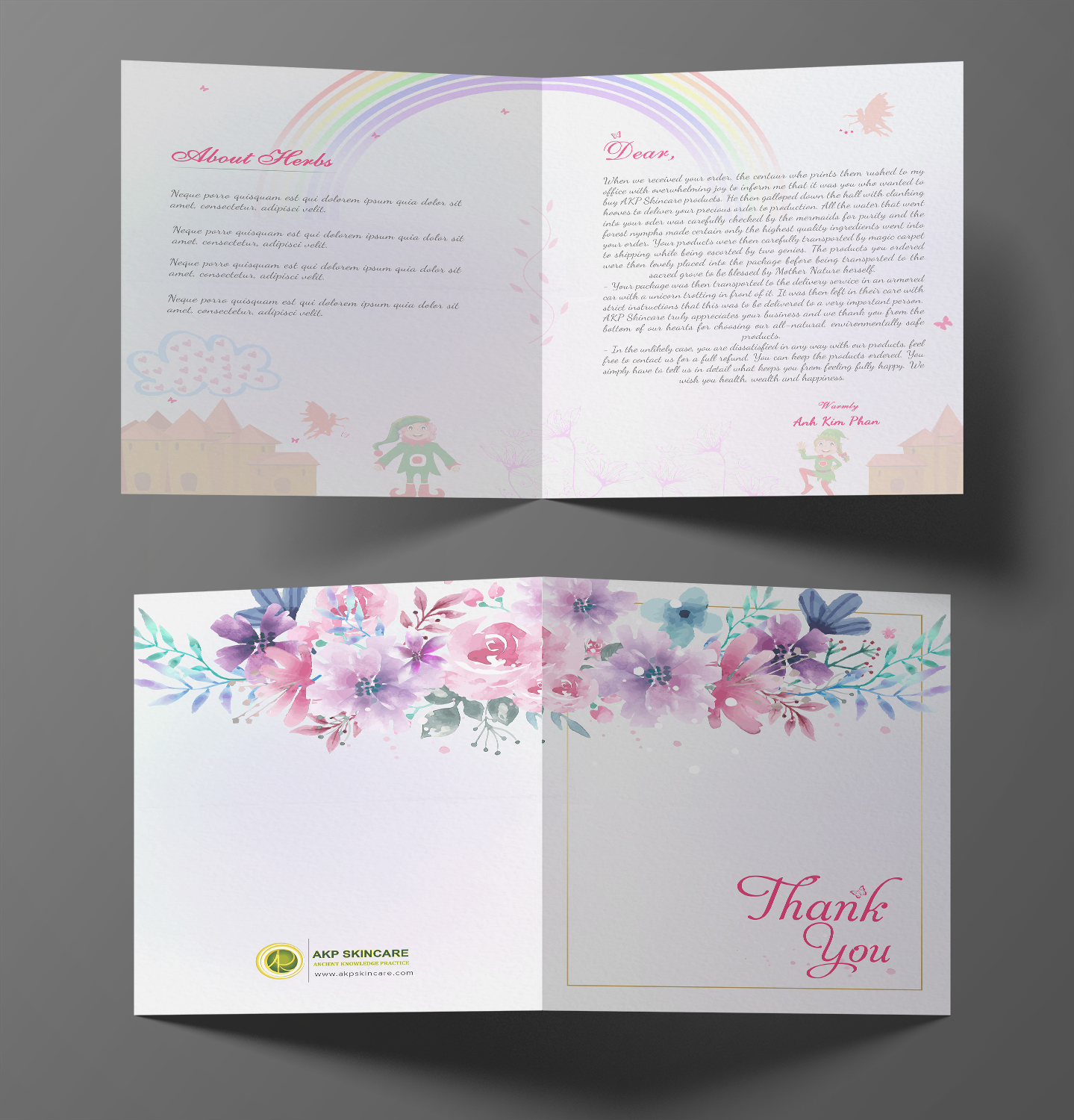 Stationery Design by SAI DESIGNS for AKP SKINCARE, LLC. | Design #20441060