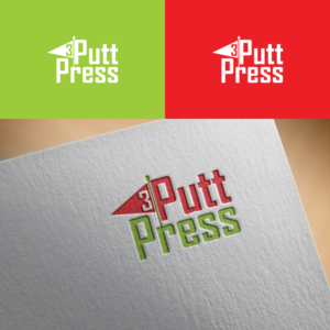 3 Putt Press | Logo Design by QILLASOFT-Design