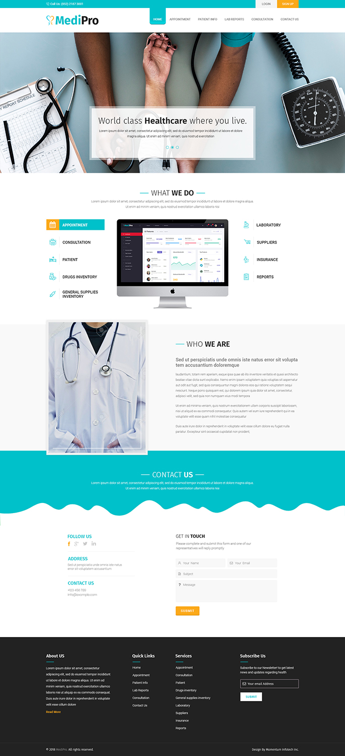 Web Design by Grewal for this project | Design #20412387