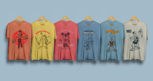 Gangster Comicfigure Design | T-shirt Design by Phantom007