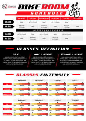  INFOGRAPHIC DESING GYM SCHEDULE . FULL SCHEDULE AND CLASSES ROON SCHEDULE  | Graphic Design by pecgi