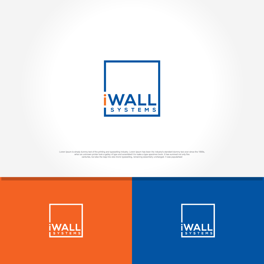 Logo Design by sushsharma99 for iWALL Systems | Design: #20432313