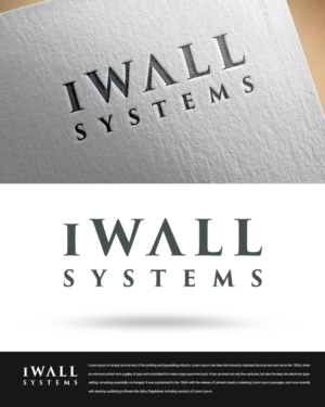 Logo Design by zingodesigns258 for iWALL Systems | Design #20408320