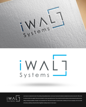 Logo Design by zingodesigns258 for iWALL Systems | Design: #20408321
