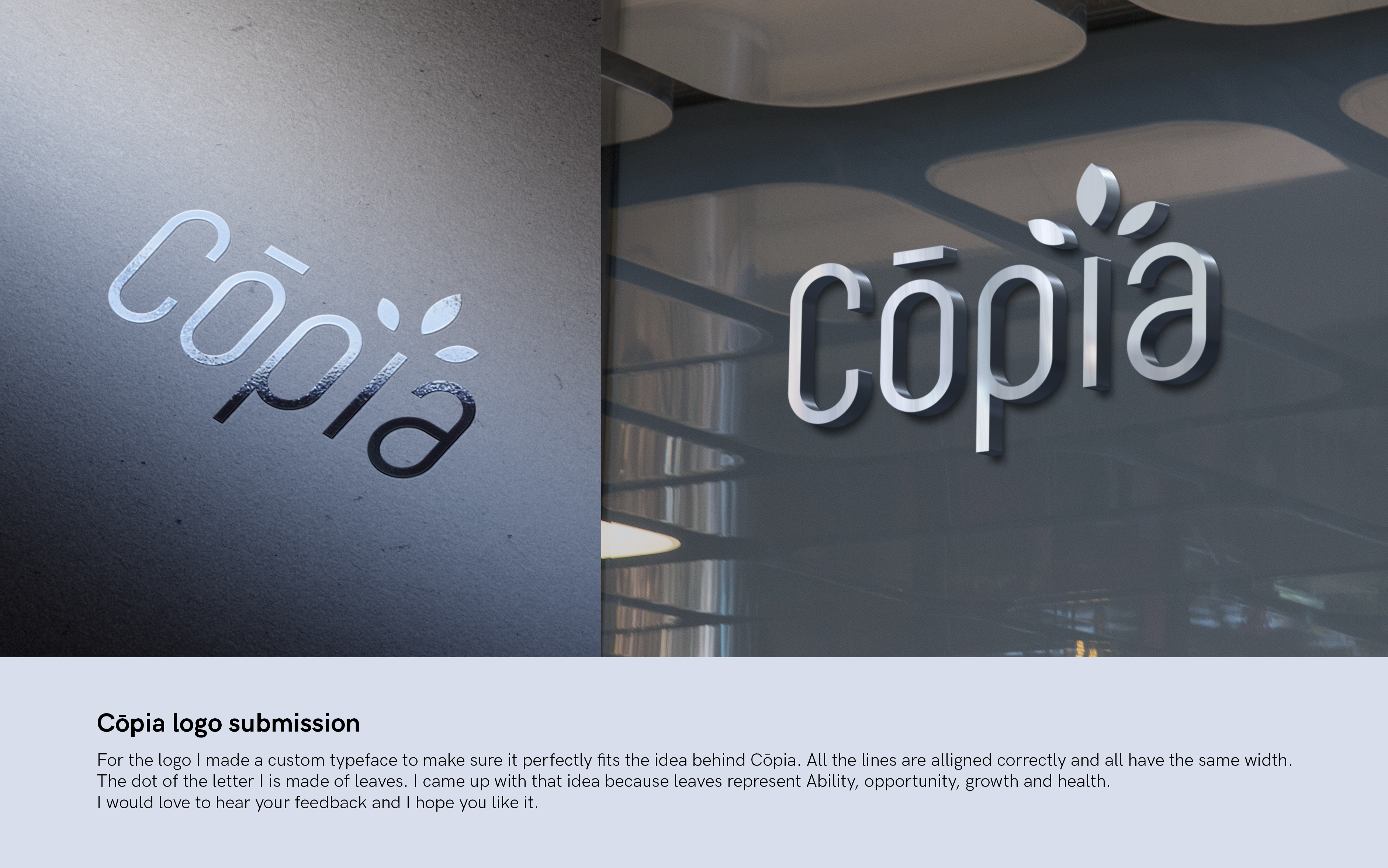 Logo Design by casperbdv for Copia Nutrition | Design #20389521
