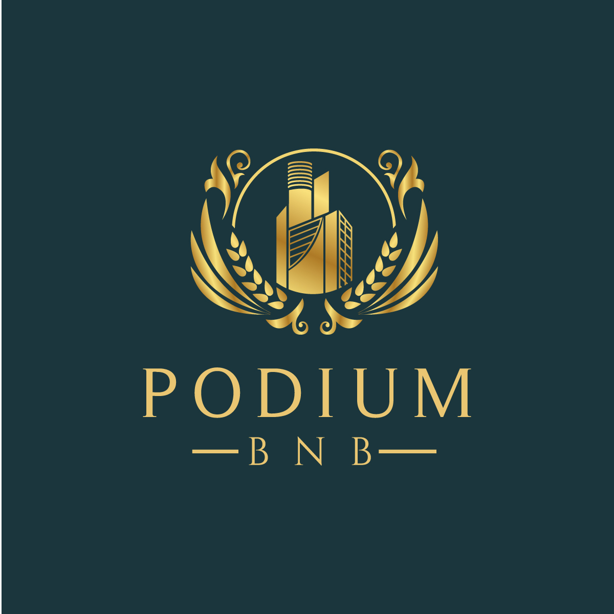 Logo Design by creative.bugs for Podium BNB | Design #20388759