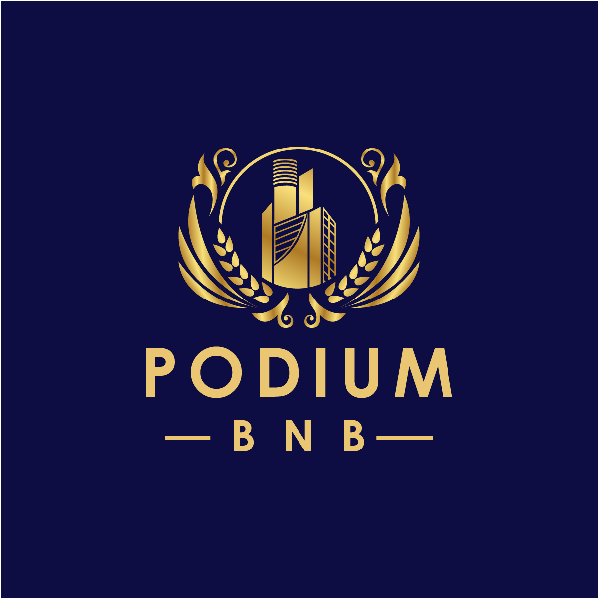 Logo Design by creative.bugs for Podium BNB | Design #20388760