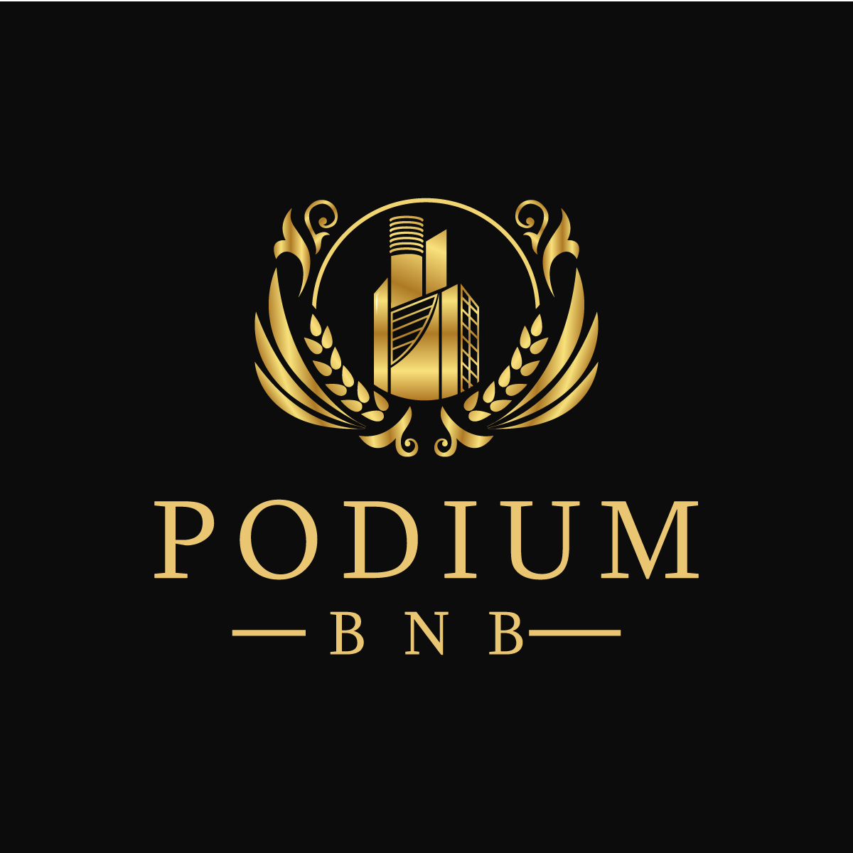 Logo Design by creative.bugs for Podium BNB | Design #20388761
