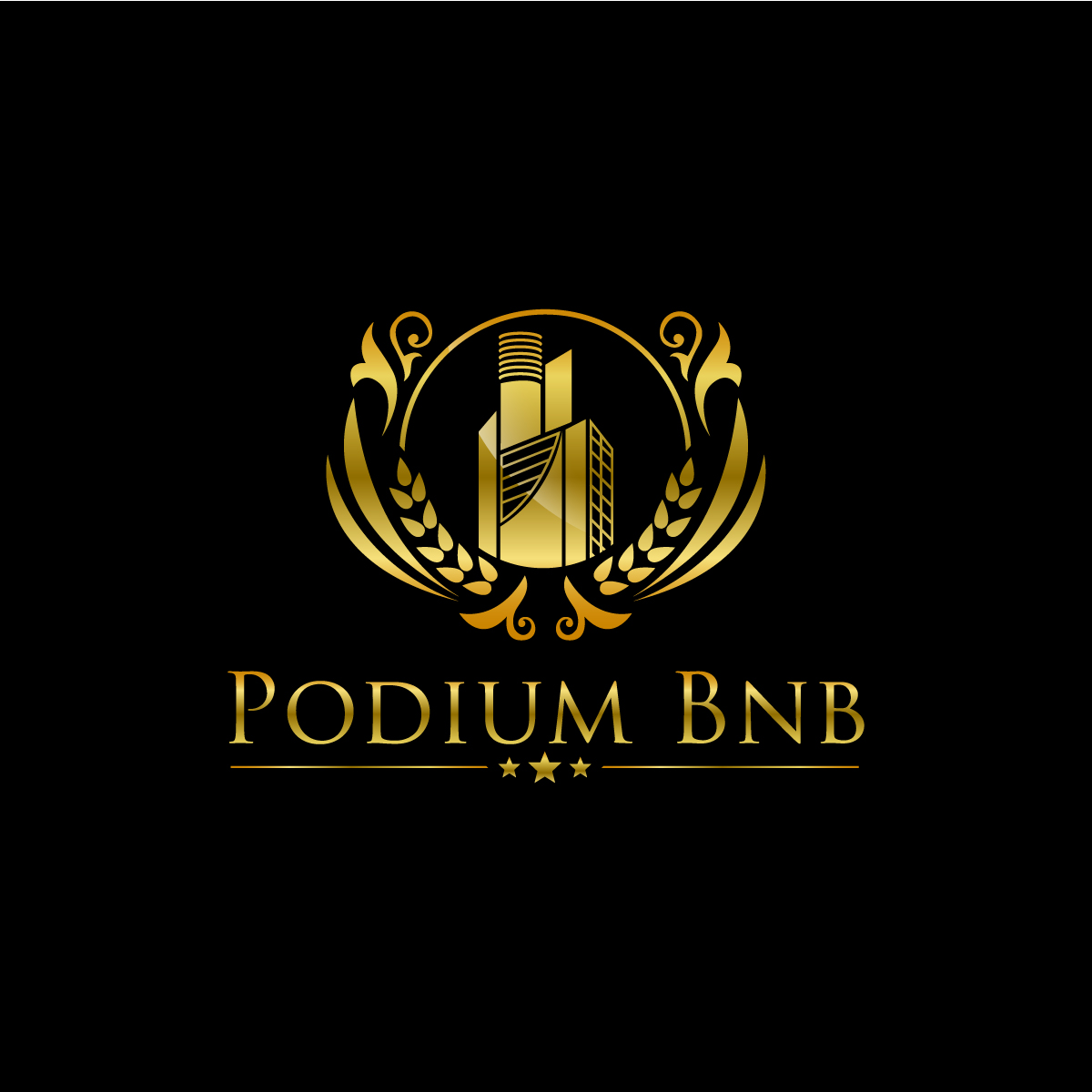 Logo Design by creative.bugs for Podium BNB | Design #20389352
