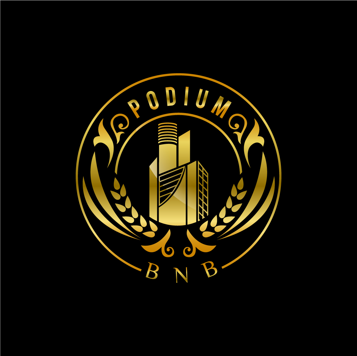 Logo Design by creative.bugs for Podium BNB | Design #20389913