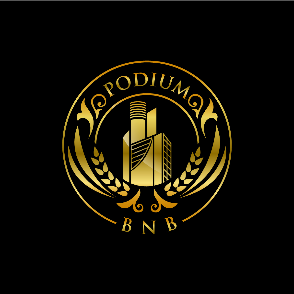 Logo Design by creative.bugs for Podium BNB | Design #20398863
