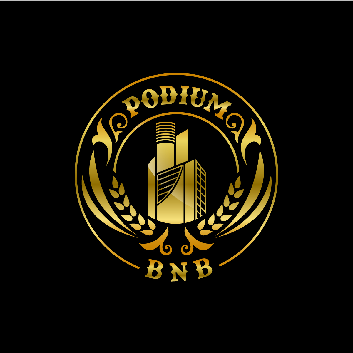 Logo Design by creative.bugs for Podium BNB | Design #20398866
