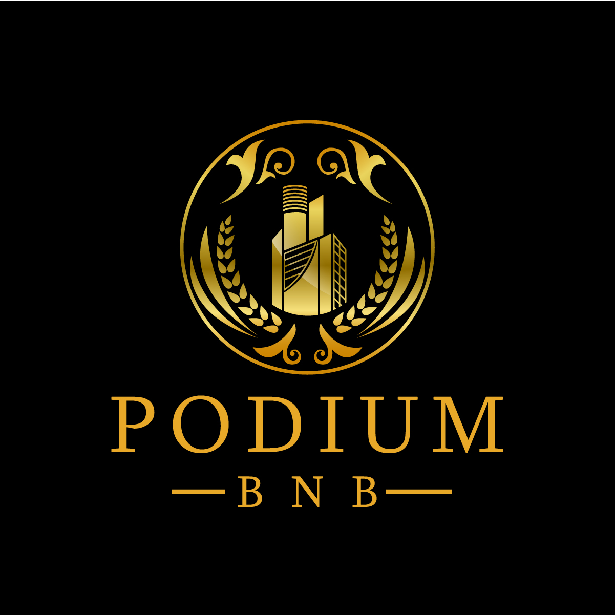 Logo Design by creative.bugs for Podium BNB | Design #20401953