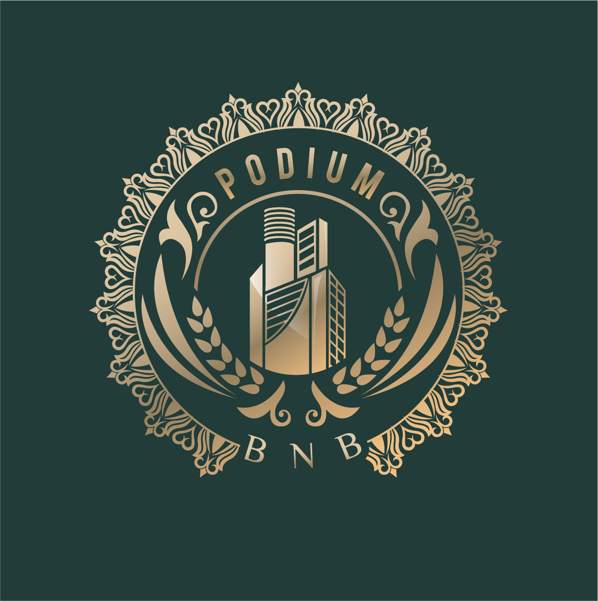 Logo Design by creative.bugs for Podium BNB | Design #20480996