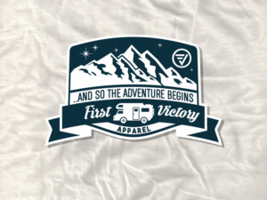 Winter clothing design for outdoor adventure brand! | T-shirt Design by Whitebread