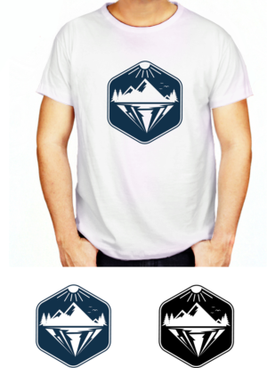 Winter clothing design for outdoor adventure brand! | Diseño de Camiseta por pecgi