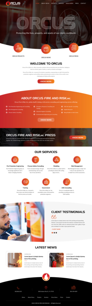Web Design by rightway for 40in40 | Design: #20406979