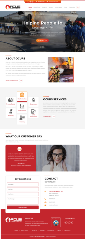 Web Design by rightway for 40in40 | Design: #20406984