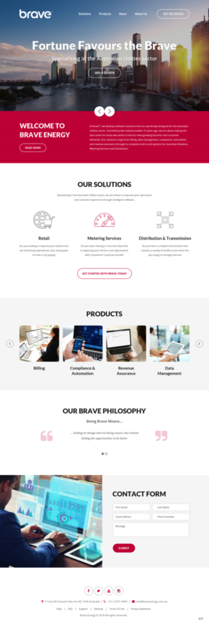 Web Design by pb for this project | Design: #20383492