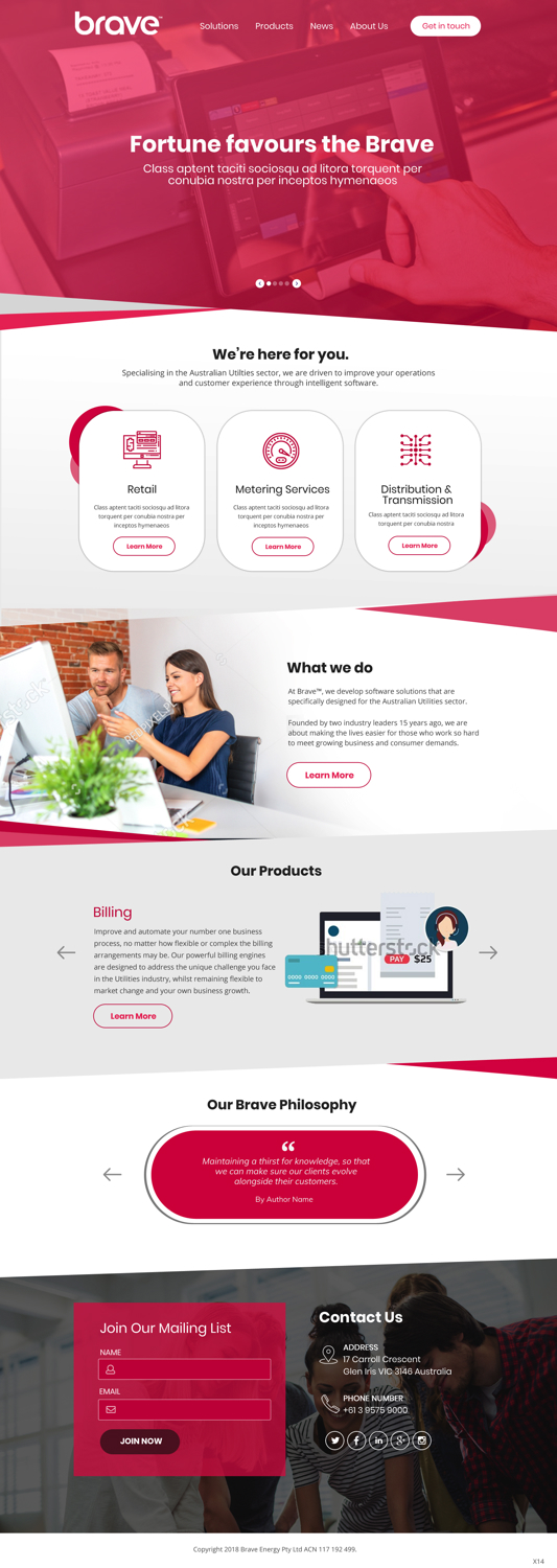 Web Design by pb for this project | Design #20383493