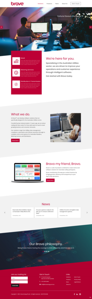 Web Design by pb for this project | Design: #20383494