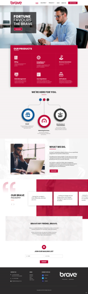 Web Design by pb for this project | Design: #20383503