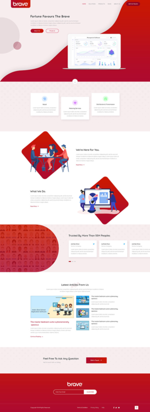 Web Design by JustACreative1 for this project | Design: #20382187