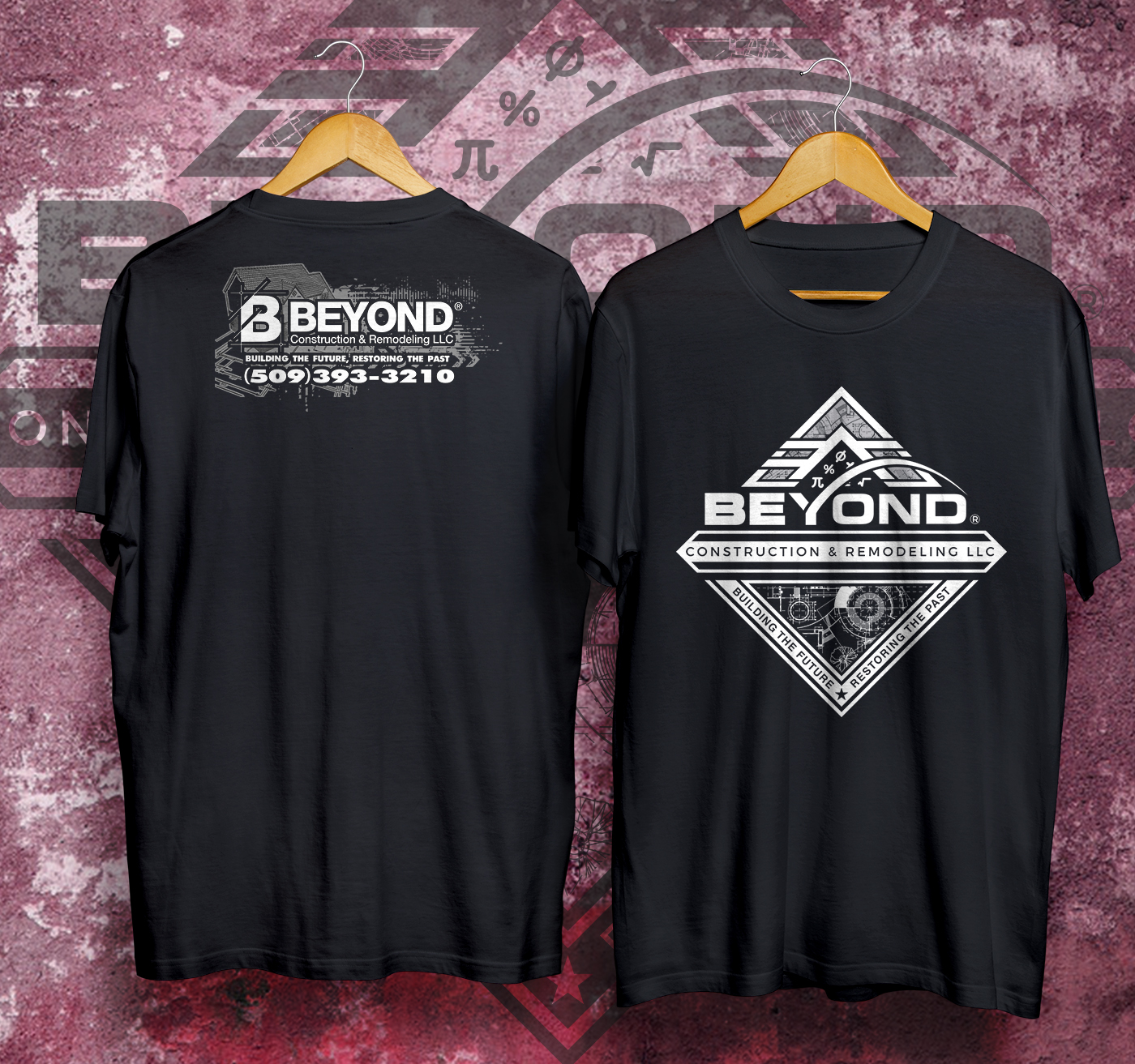 T-shirt Design by 99.degree for Beyond Construction & Remodeling LLC | Design #20439865