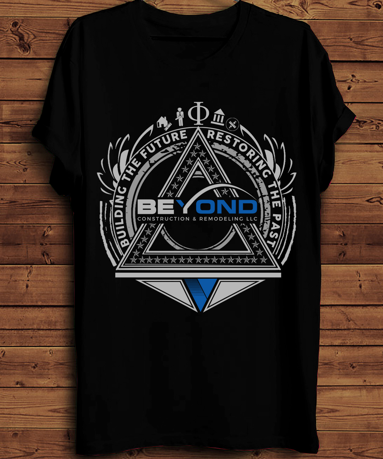 T-shirt Design by creative gravity for Beyond Construction & Remodeling LLC | Design #20445556